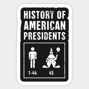 United States Presidents | Funny American History Teacher Sticker